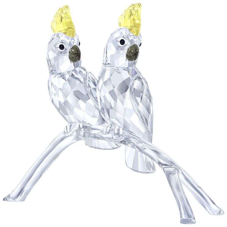 Swarovski Crystal Cockatoos Ornament H.Samuel