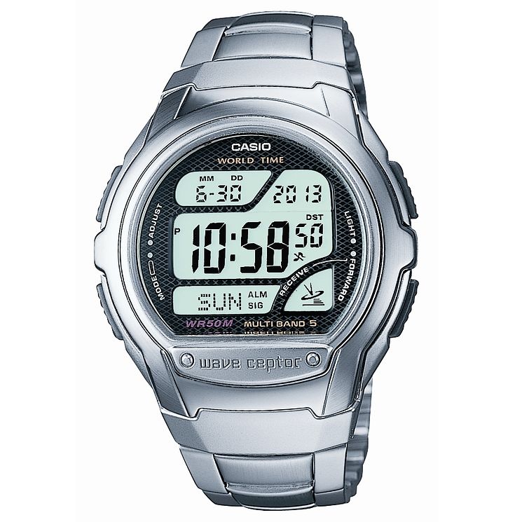 Casio Radio Controlled Digital Watch H.Samuel