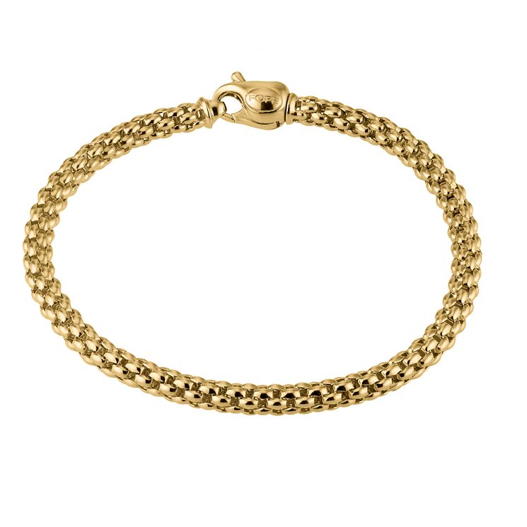 Fope Gioielli Unica 18ct gold bracelet. Ernest Jones