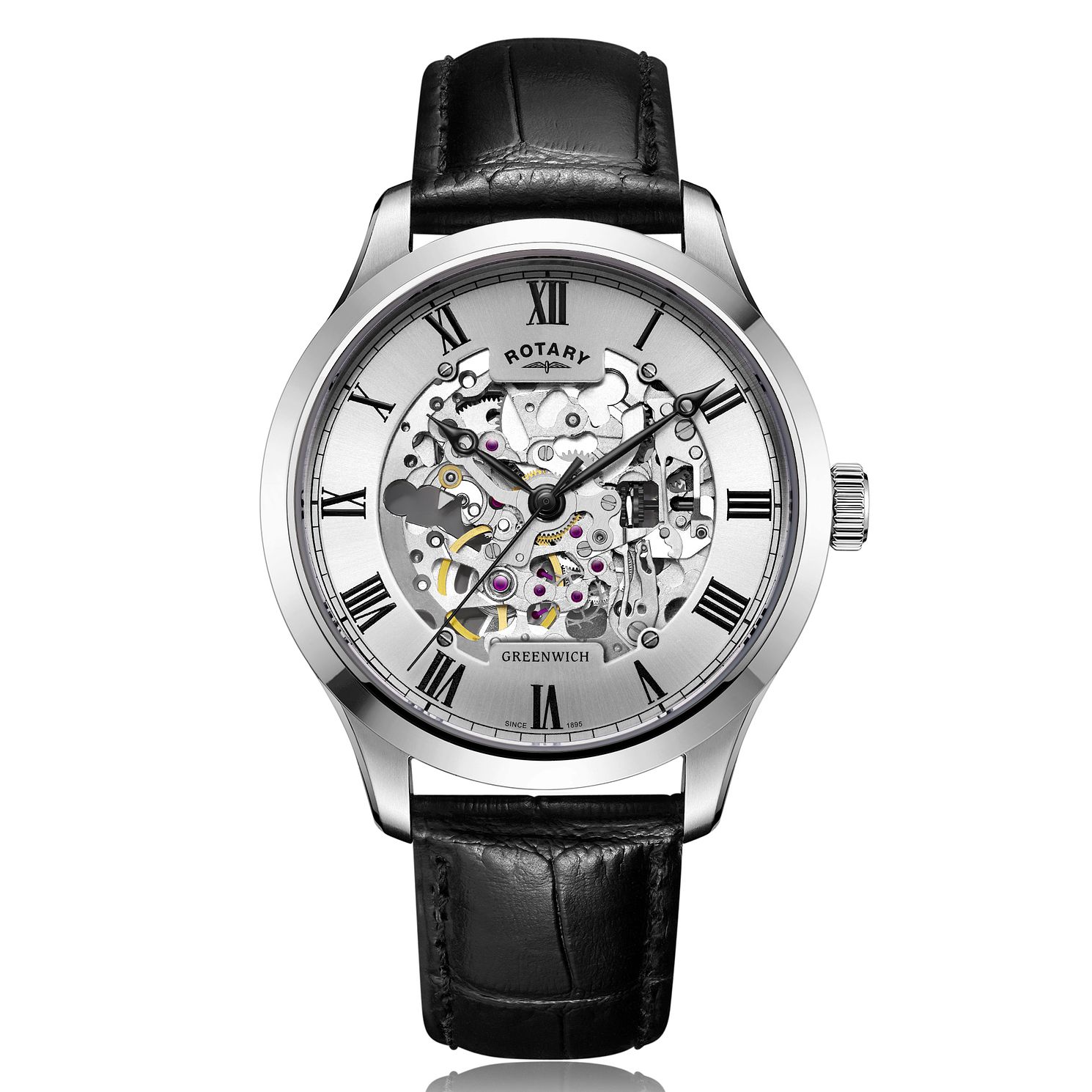 h samuel skeleton watch