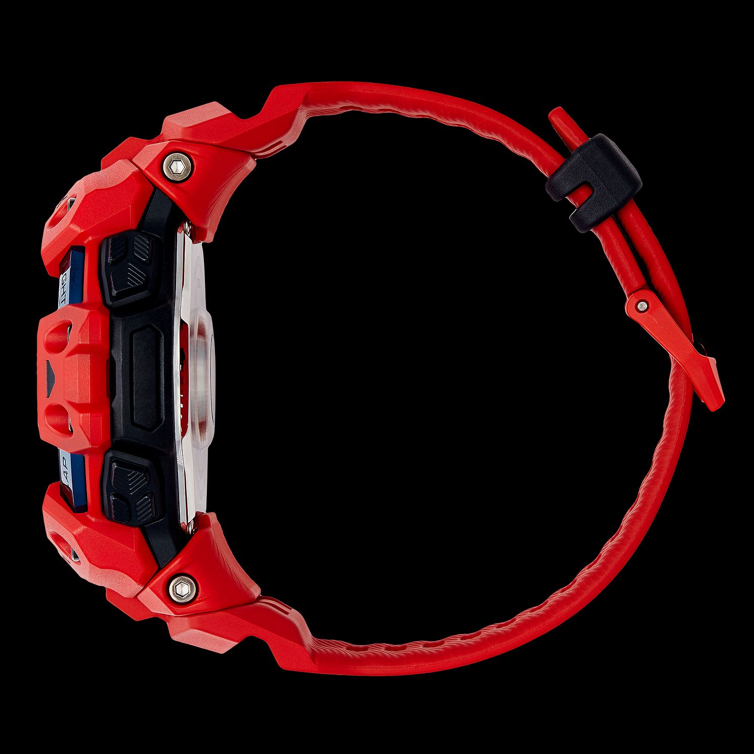 Casio GShock Heart Rate Monitor Men's Red Resin Watch Ernest Jones