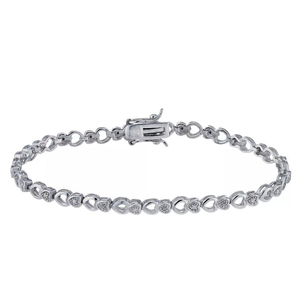 h samuel heart bracelet