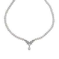 Cultured Freshwater Pearl Necklaces - H 
