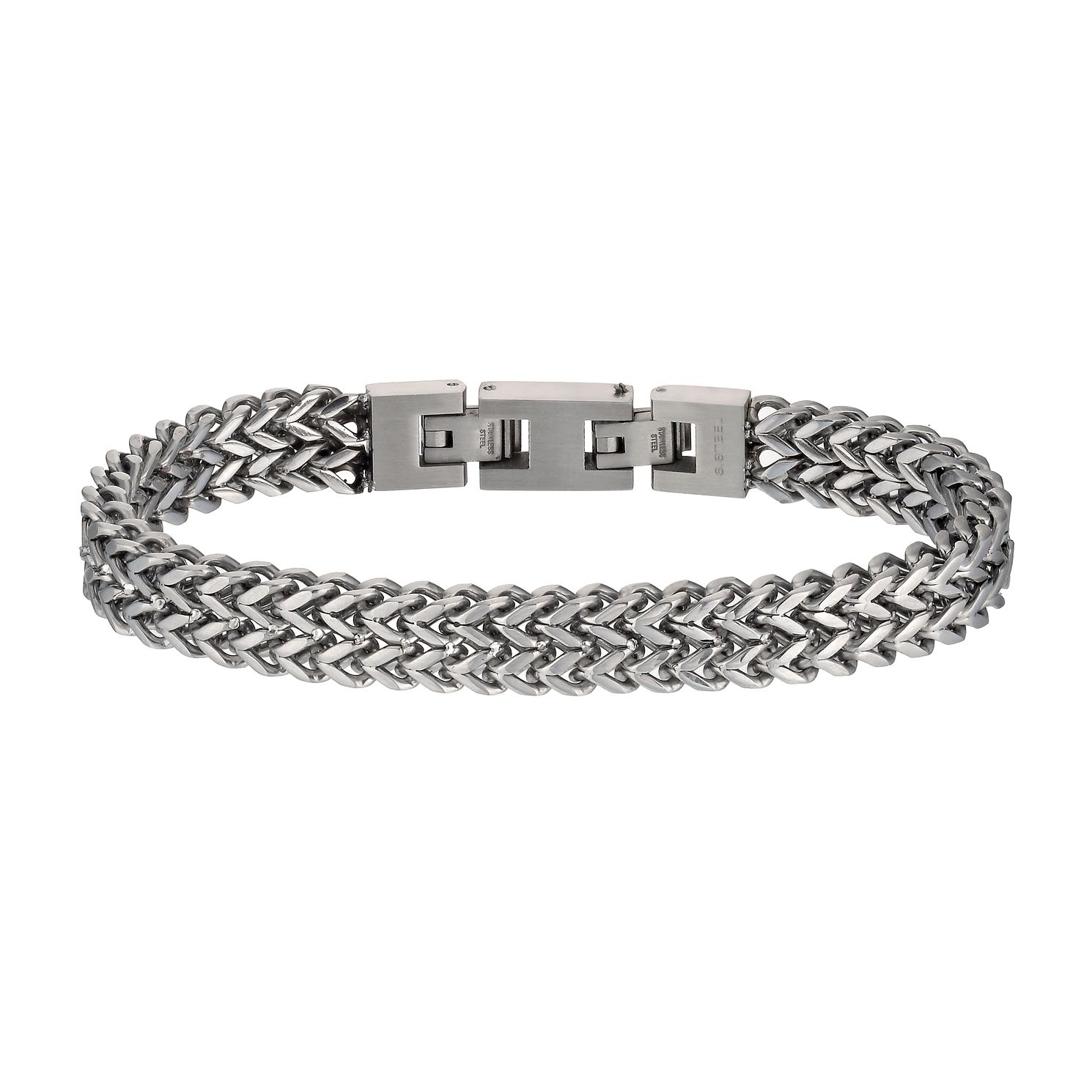 Stainless Steel Men's Bracelet | H.Samuel