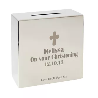 christening money box girl