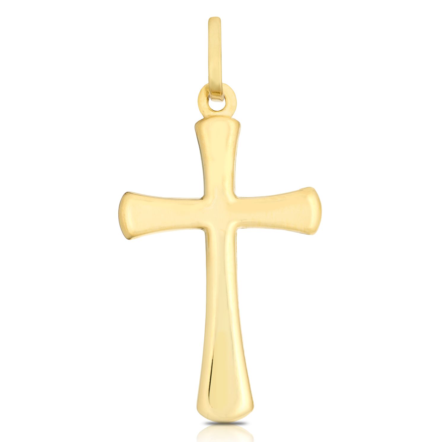 18ct Yellow Gold Cross Pendant (No 