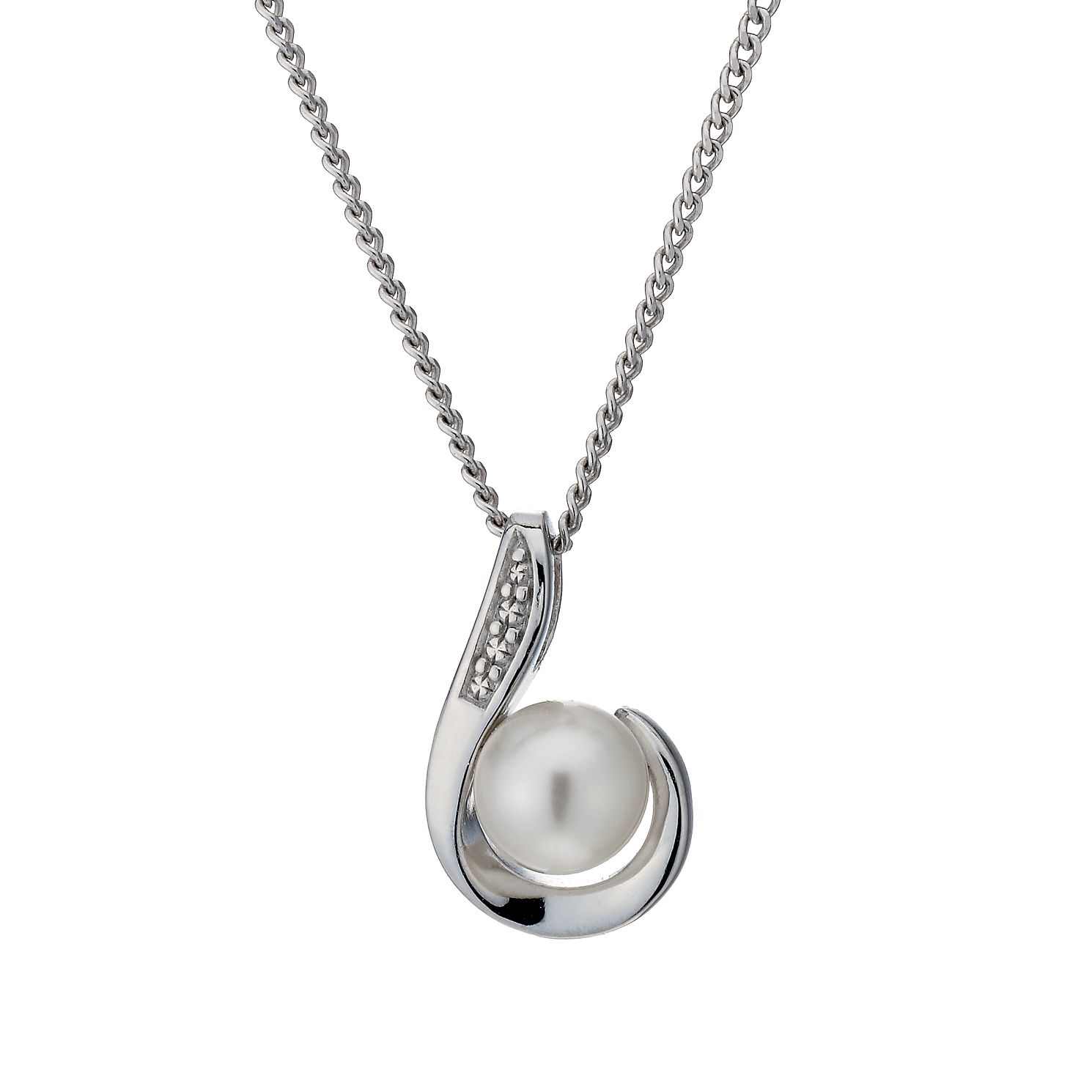 Sterling Silver Freshwater Pearl 18