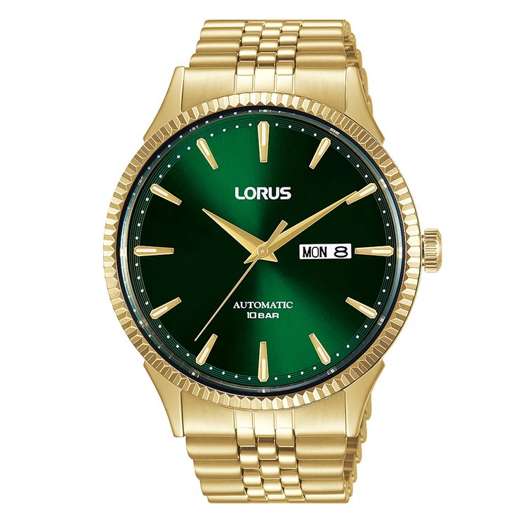 fossil gold watch for men