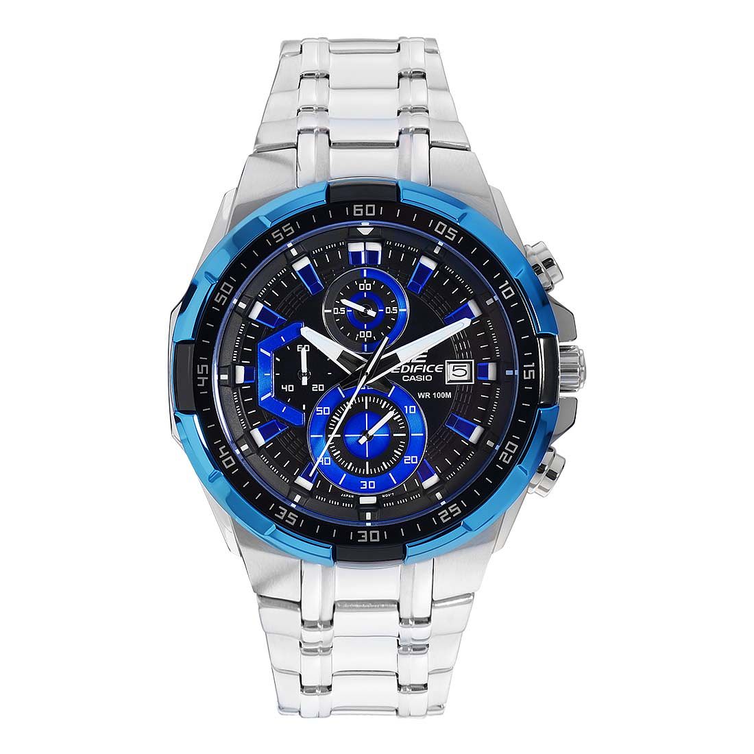 edifice watch blue