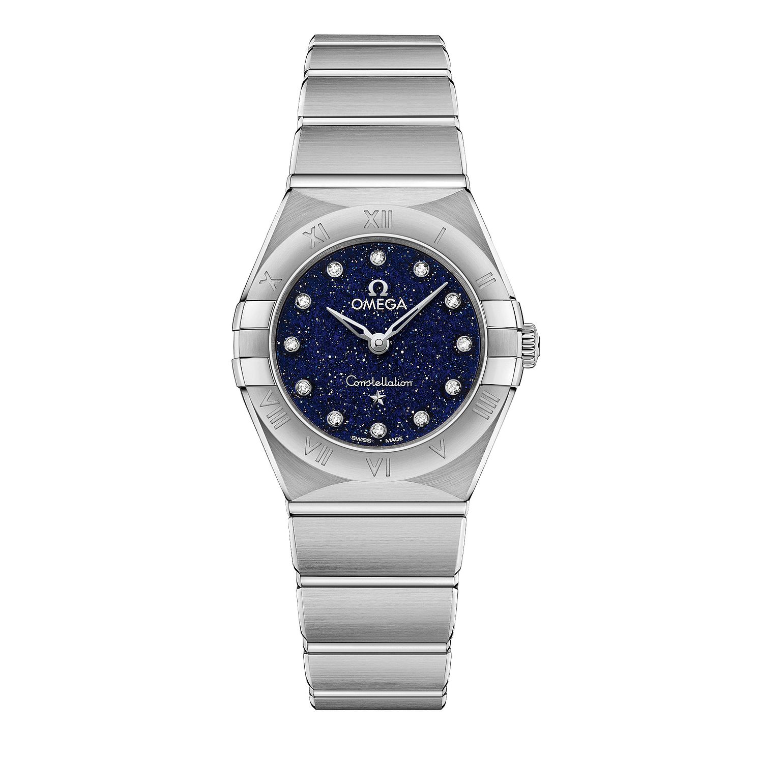 Omega Constellation Diamonds Stainless Steel Bracelet Watch- Ernest Jones