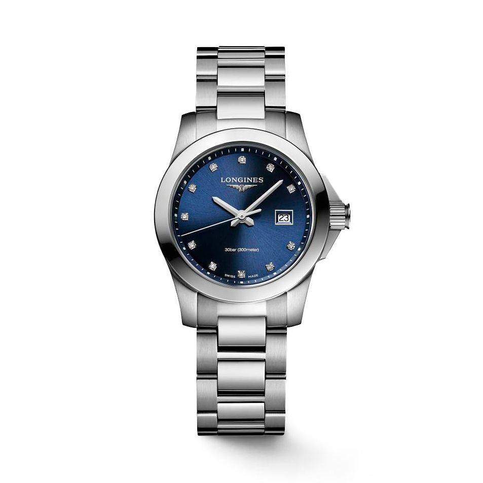 Longines Conquest Ladies' Stainless 