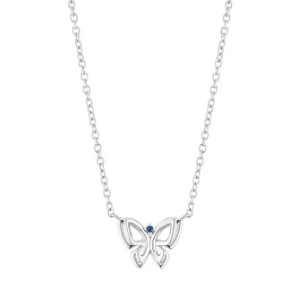 Vera Wang Sterling Silver Sapphire 