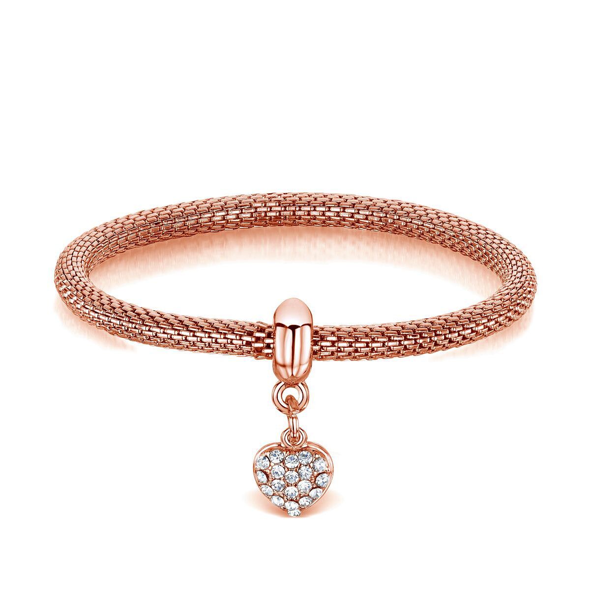 Buckley London Rose Gold-Plated Heart 