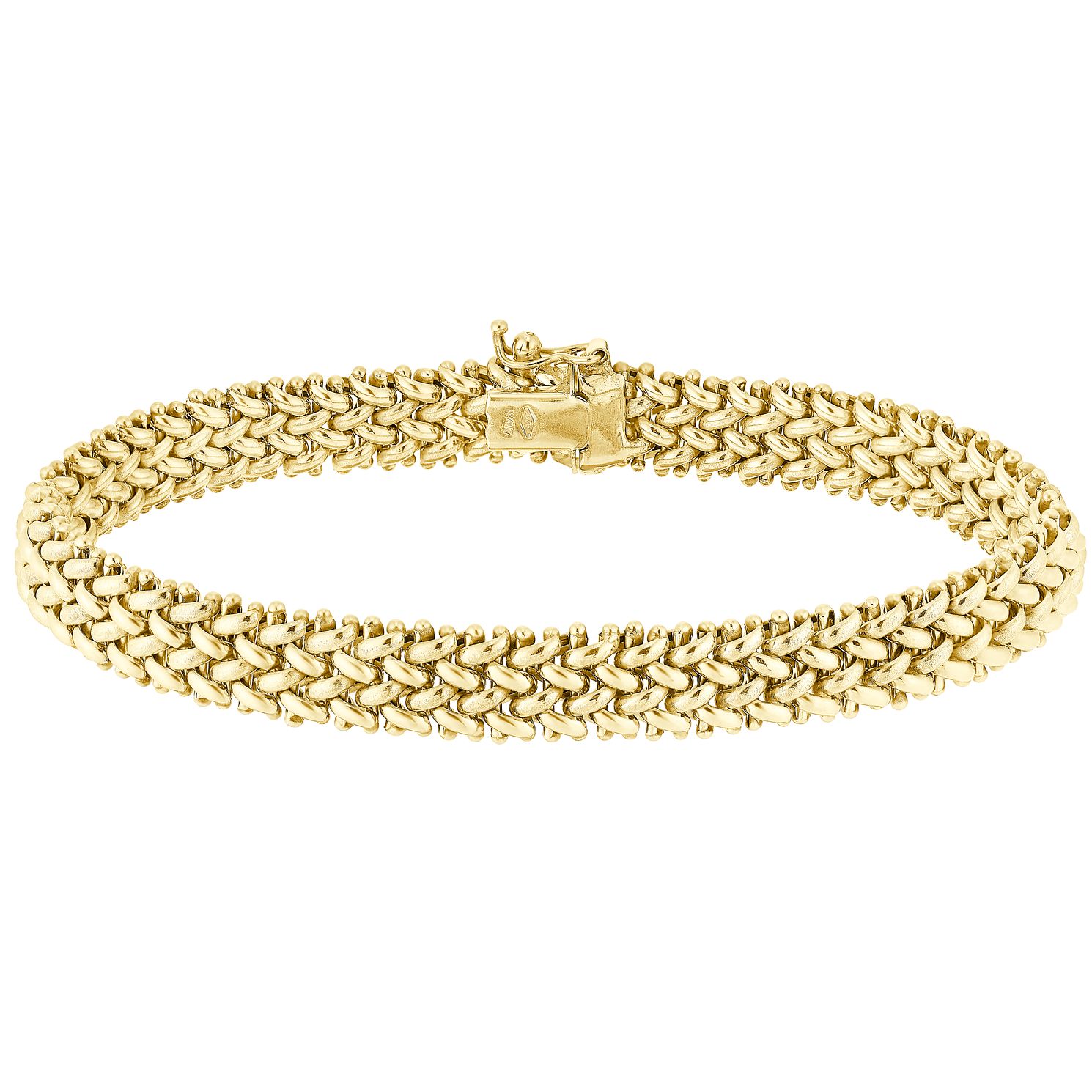 9ct Gold 7.5Inch Multilink Bracelet - Ernest Jones