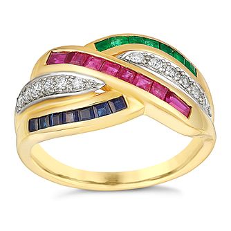 Two colour Gold Jewellery - Ernest Jones