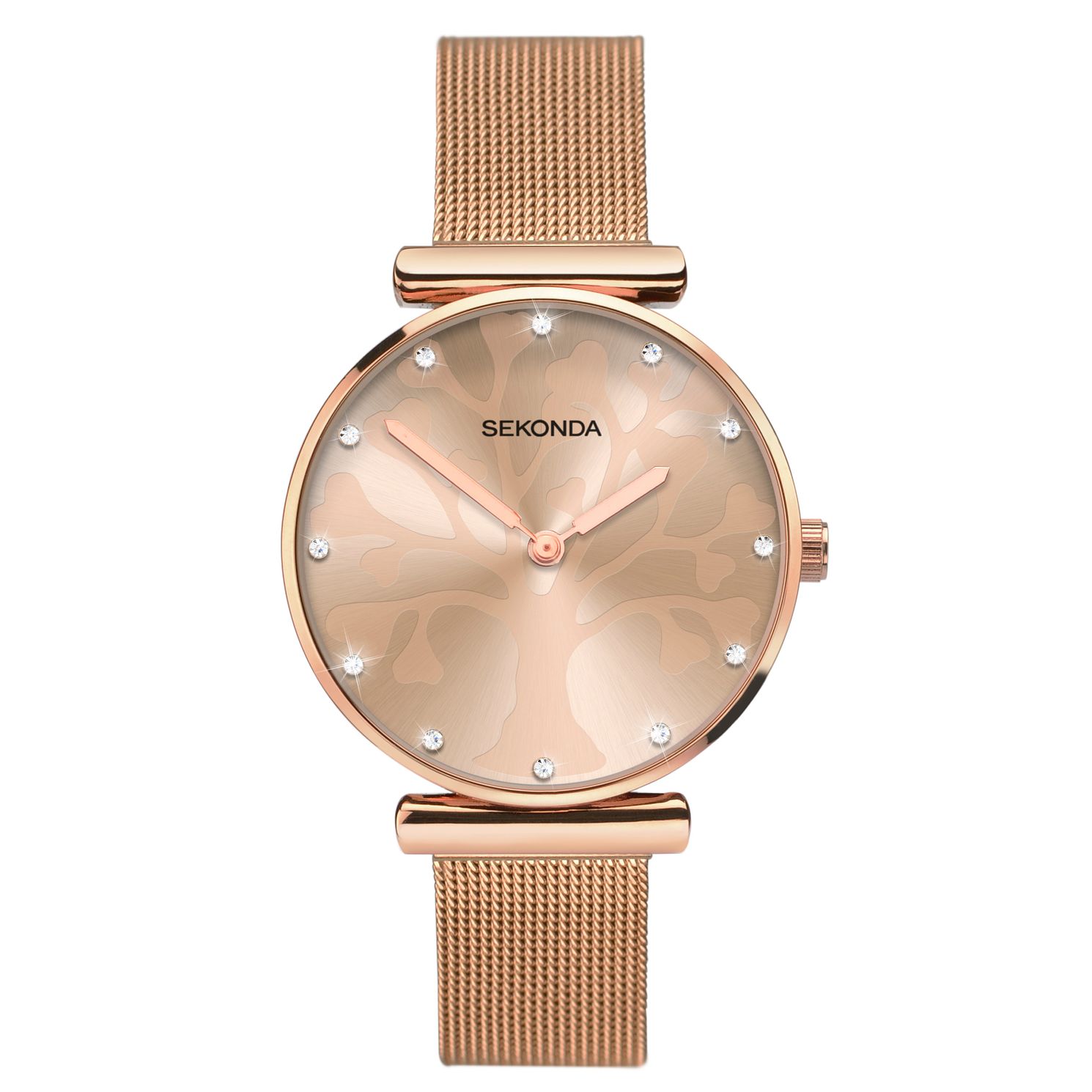 Sekonda Tree Of Life Ladies' Rose Gold 