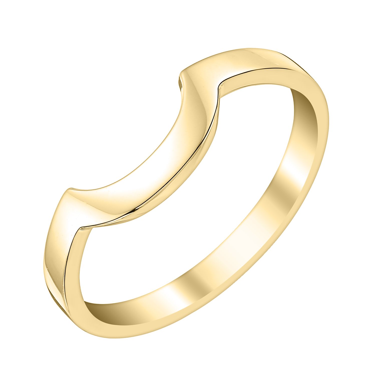 yellow gold ladies rings