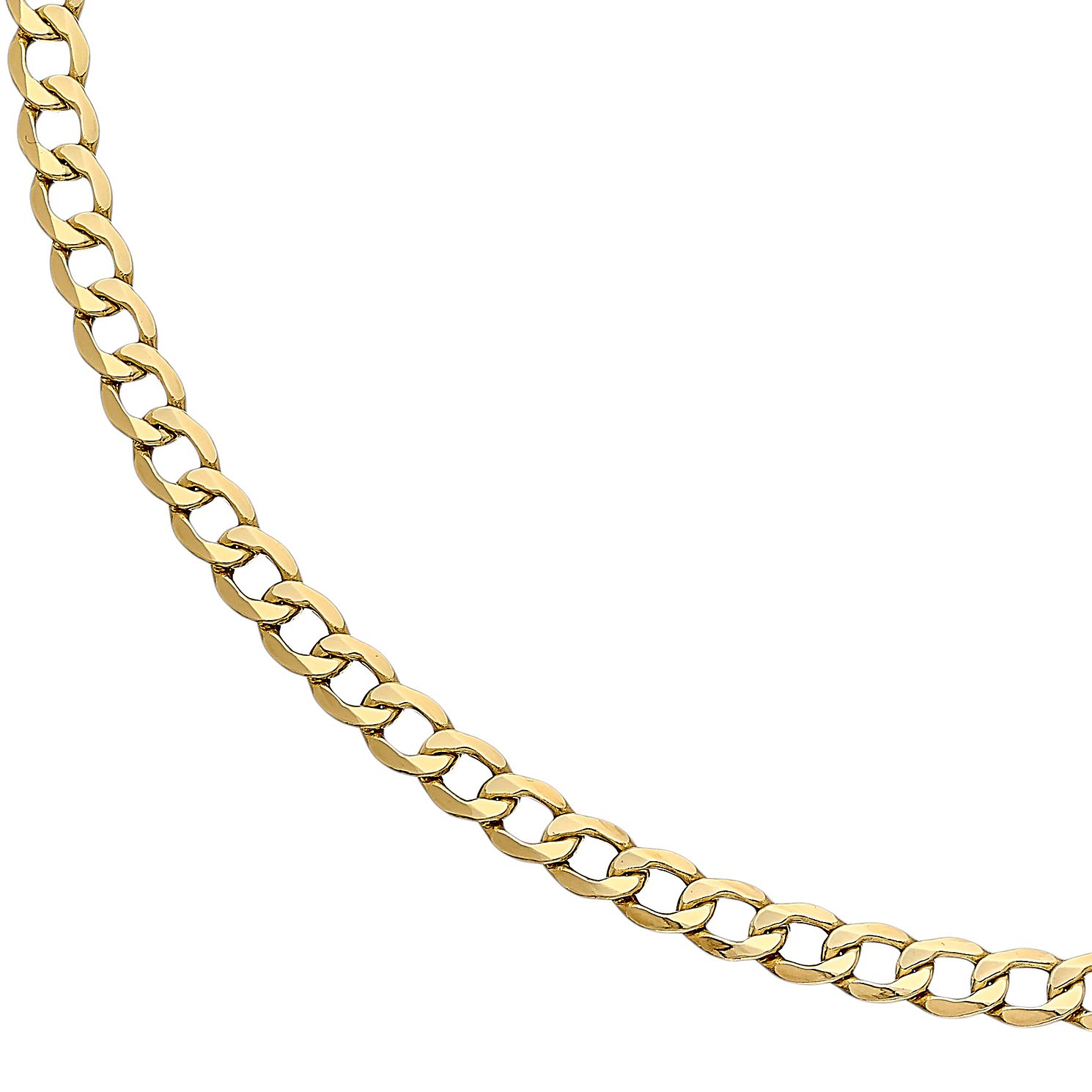 9ct gold chain mens 24 inch