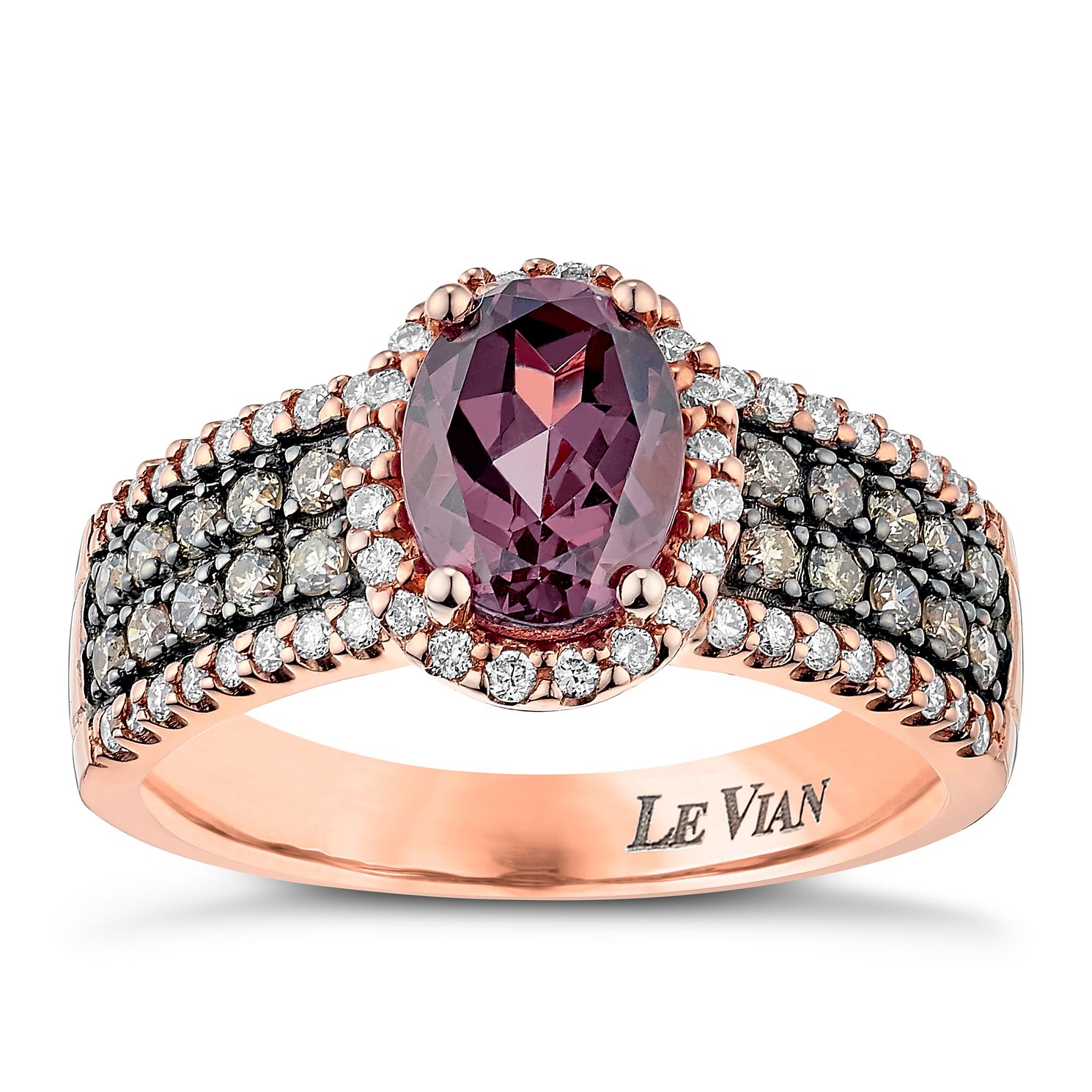 Le Vian 14ct Strawberry Gold Chocolate Diamond & Ring Ernest Jones