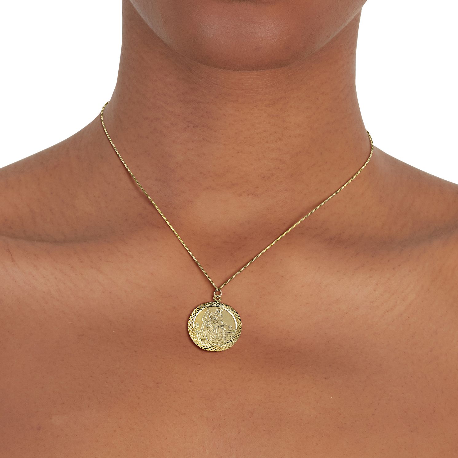 9ct Gold St Christopher