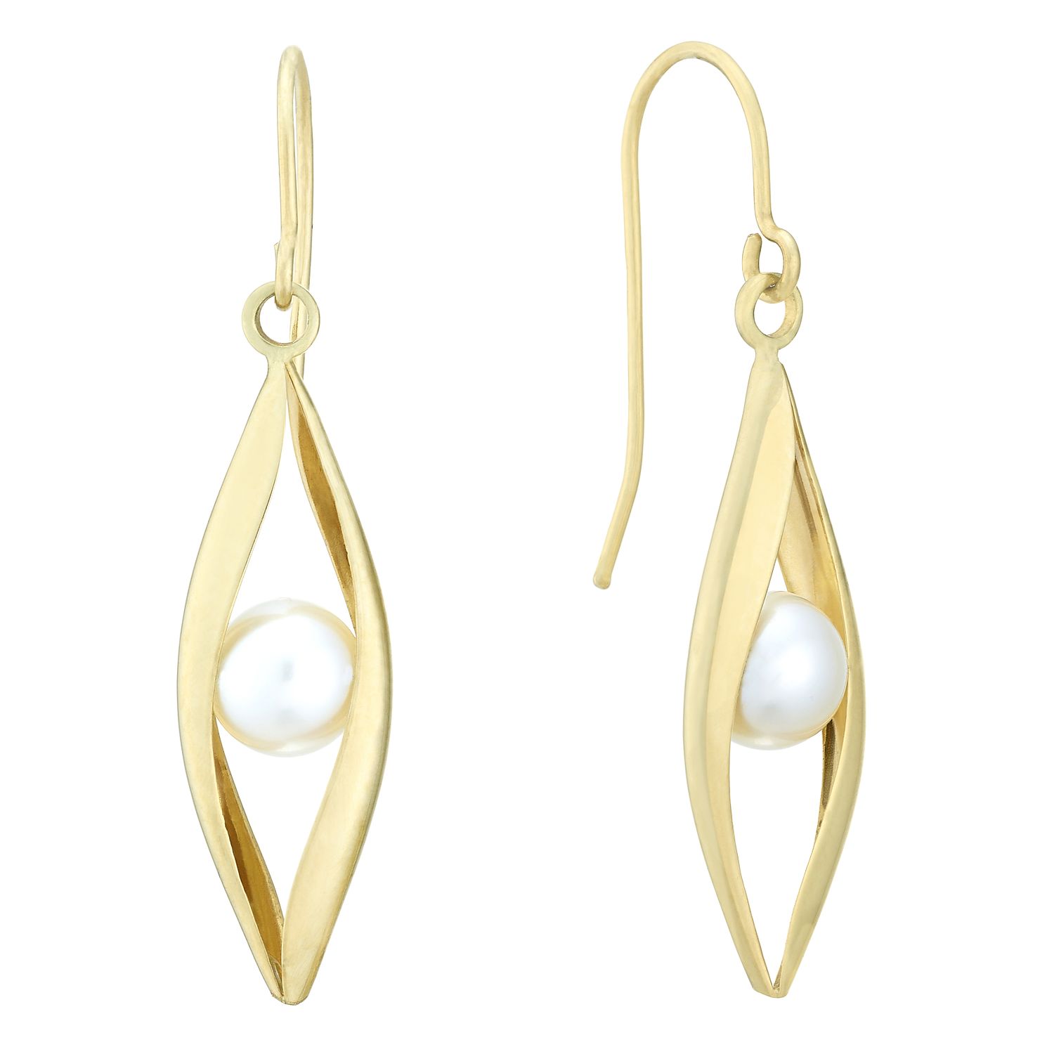 h samuel pearl drop earrings