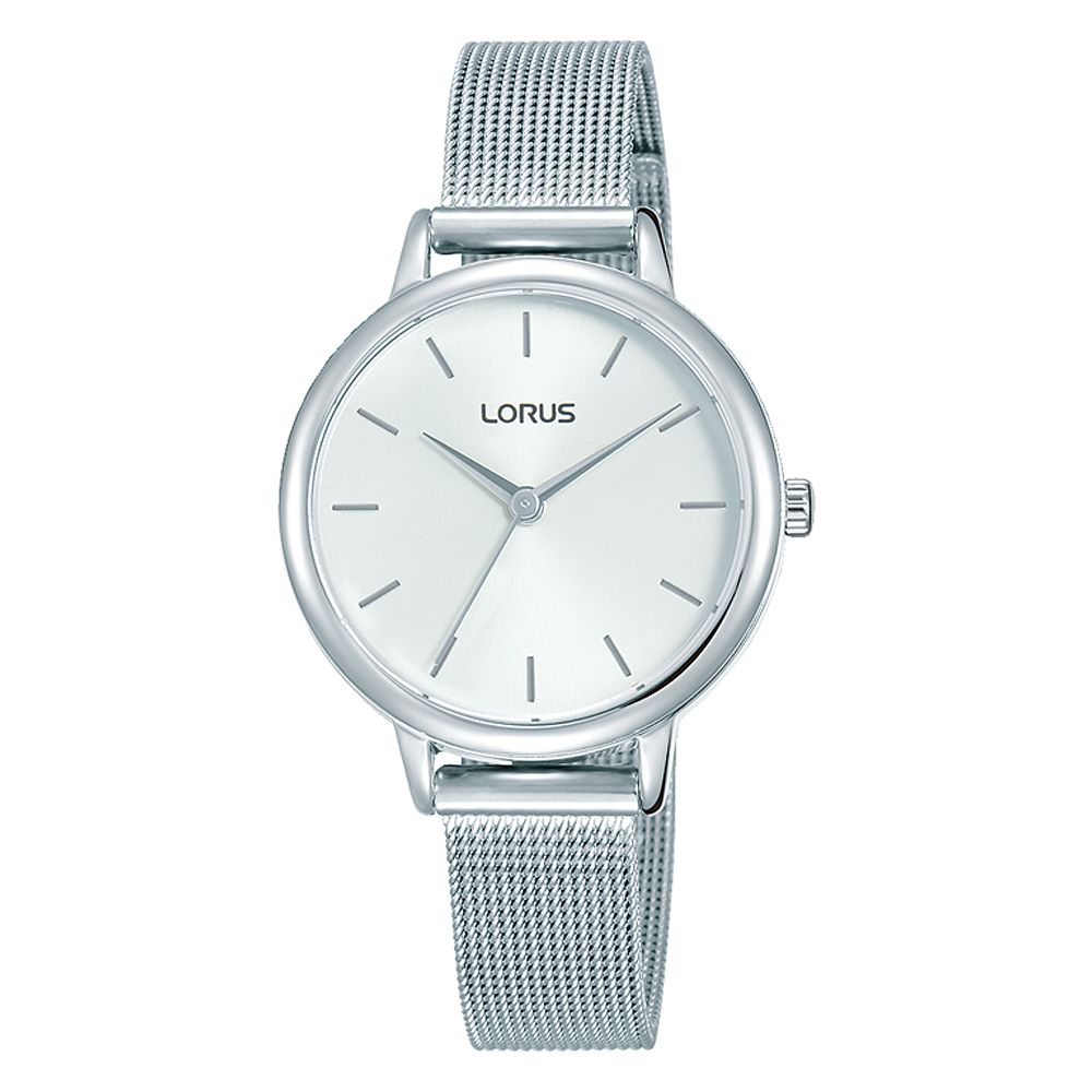 Lorus Ladies' White Dial Stainless 