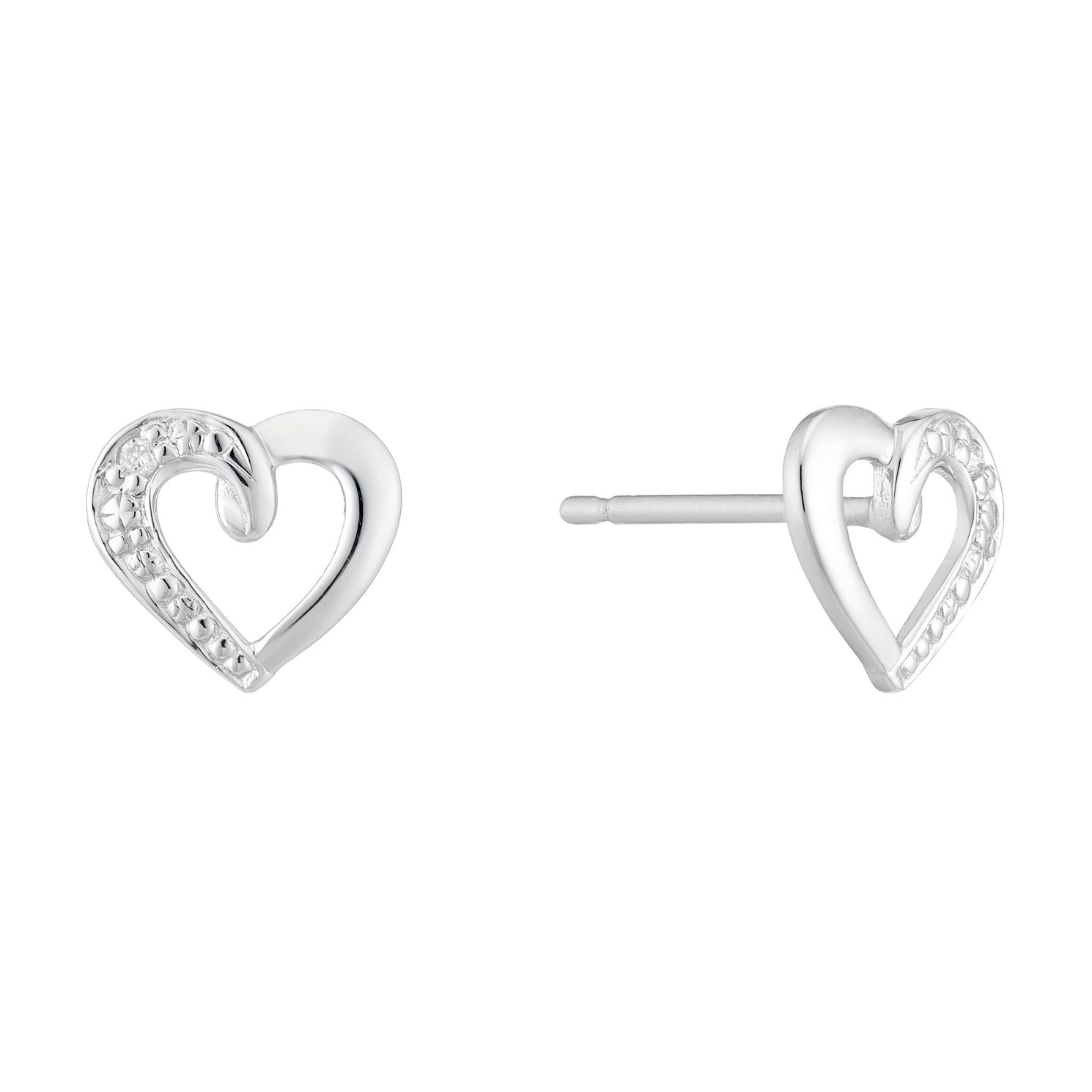 h samuel diamond heart earrings