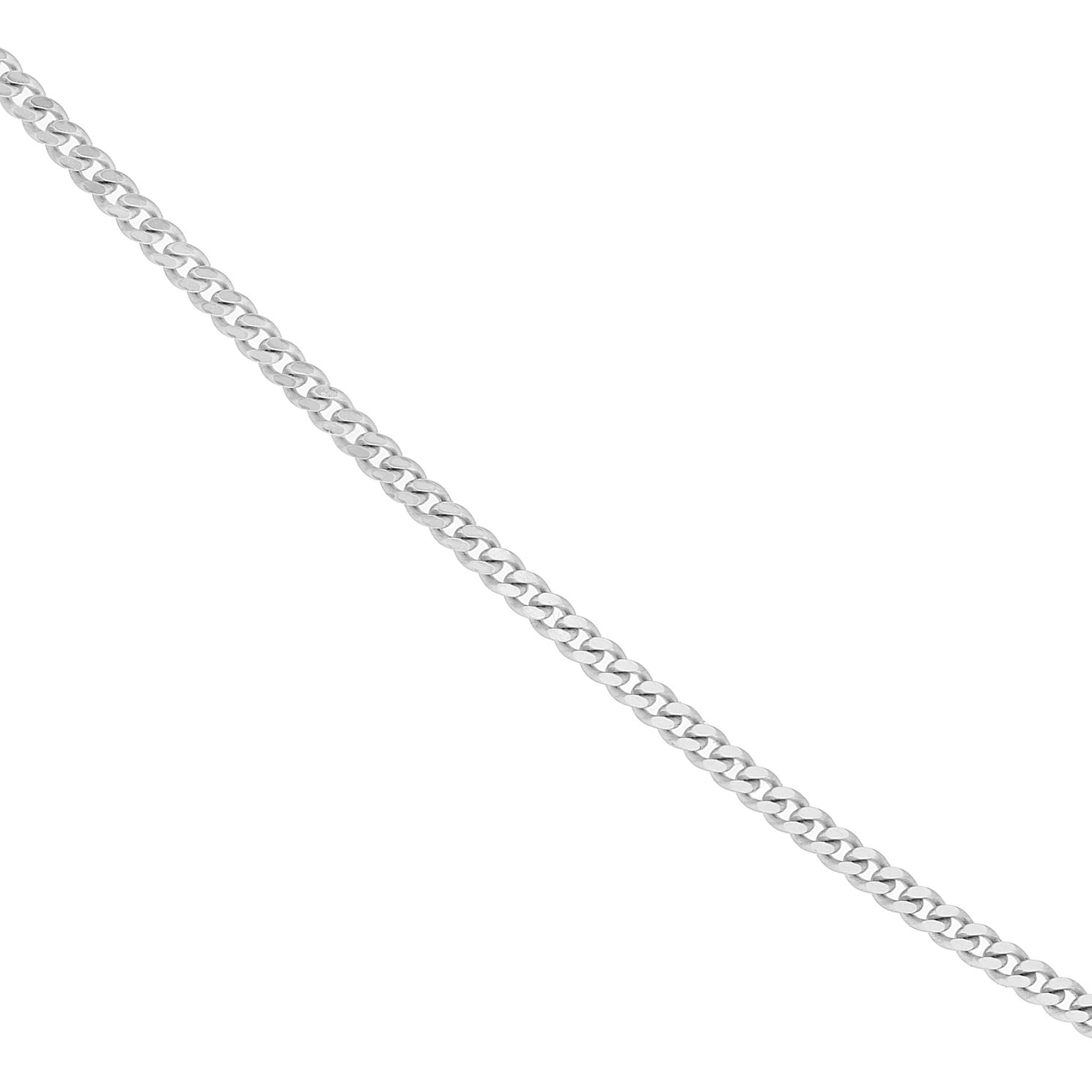 white gold 18 in chain