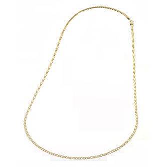 9ct Yellow Gold 20 Inch Curb Chain 
