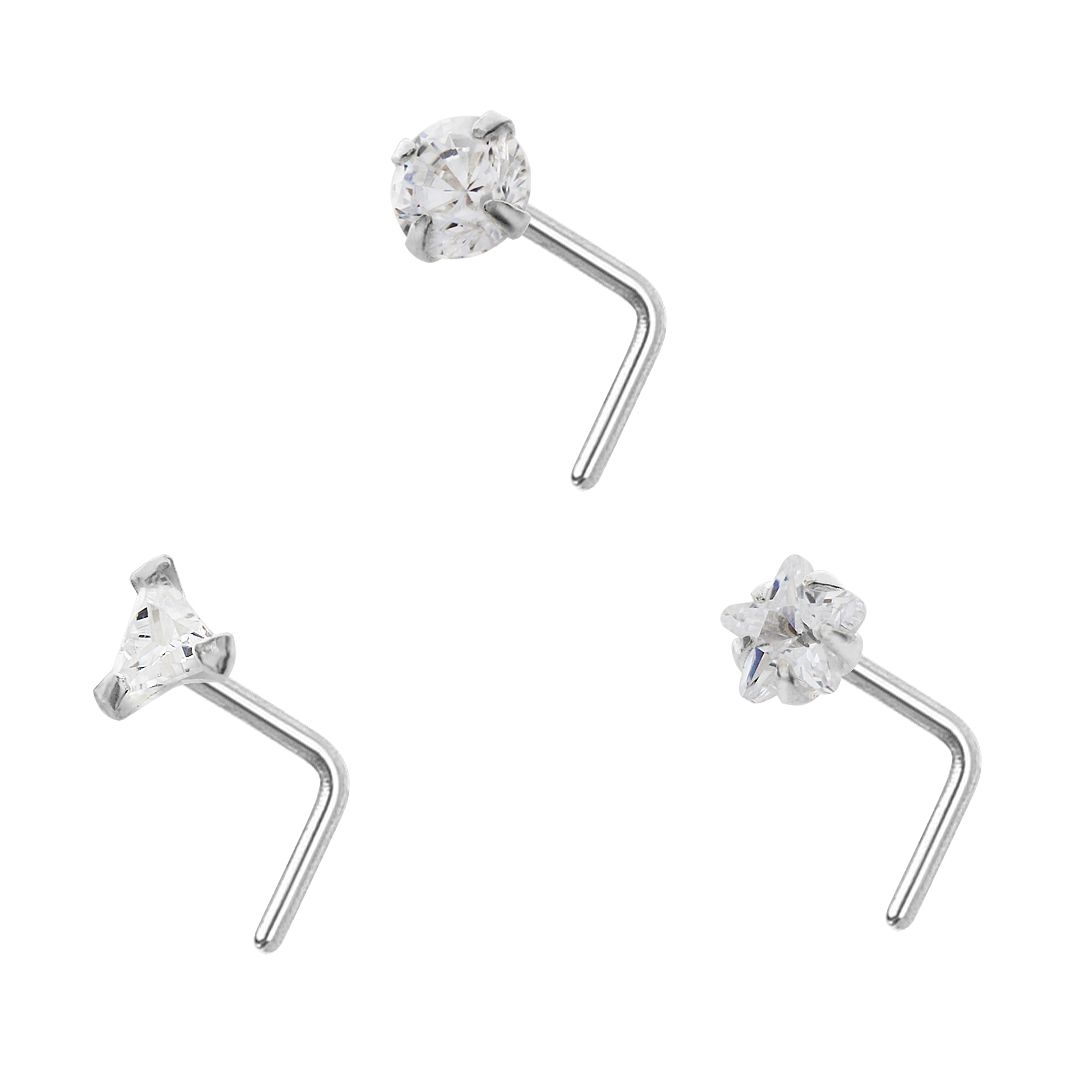 diamond nose stud h samuel