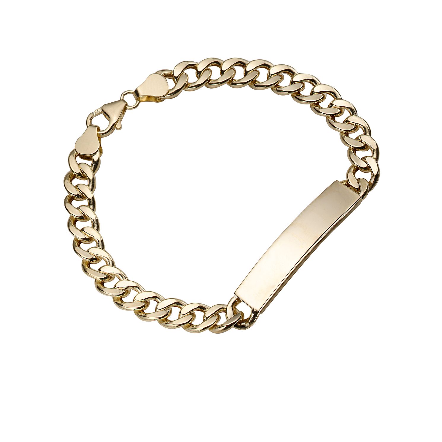 h samuel 9ct gold bracelet