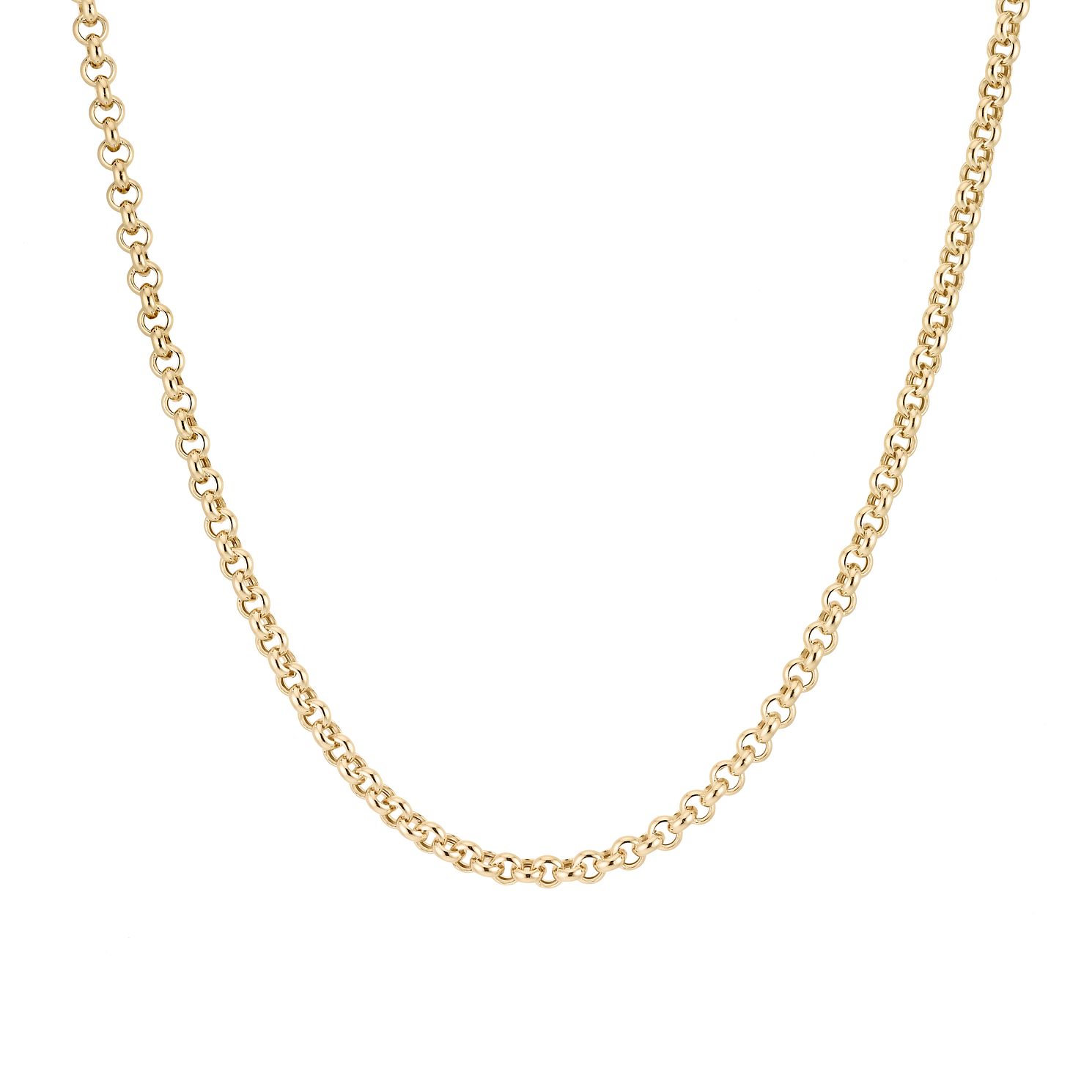9ct Yellow Gold 24 Inch Belcher Chain 