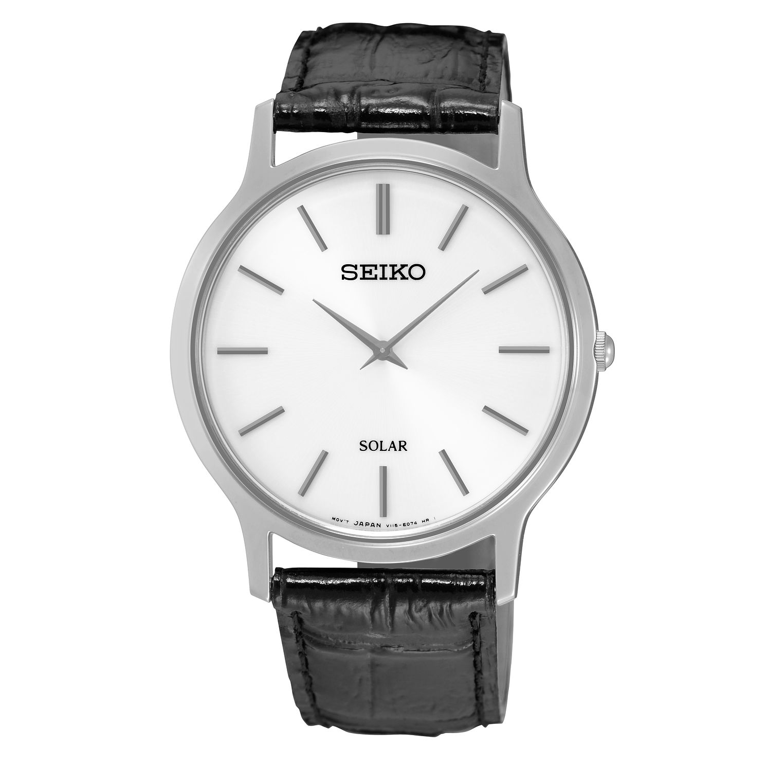 seiko solar white dial