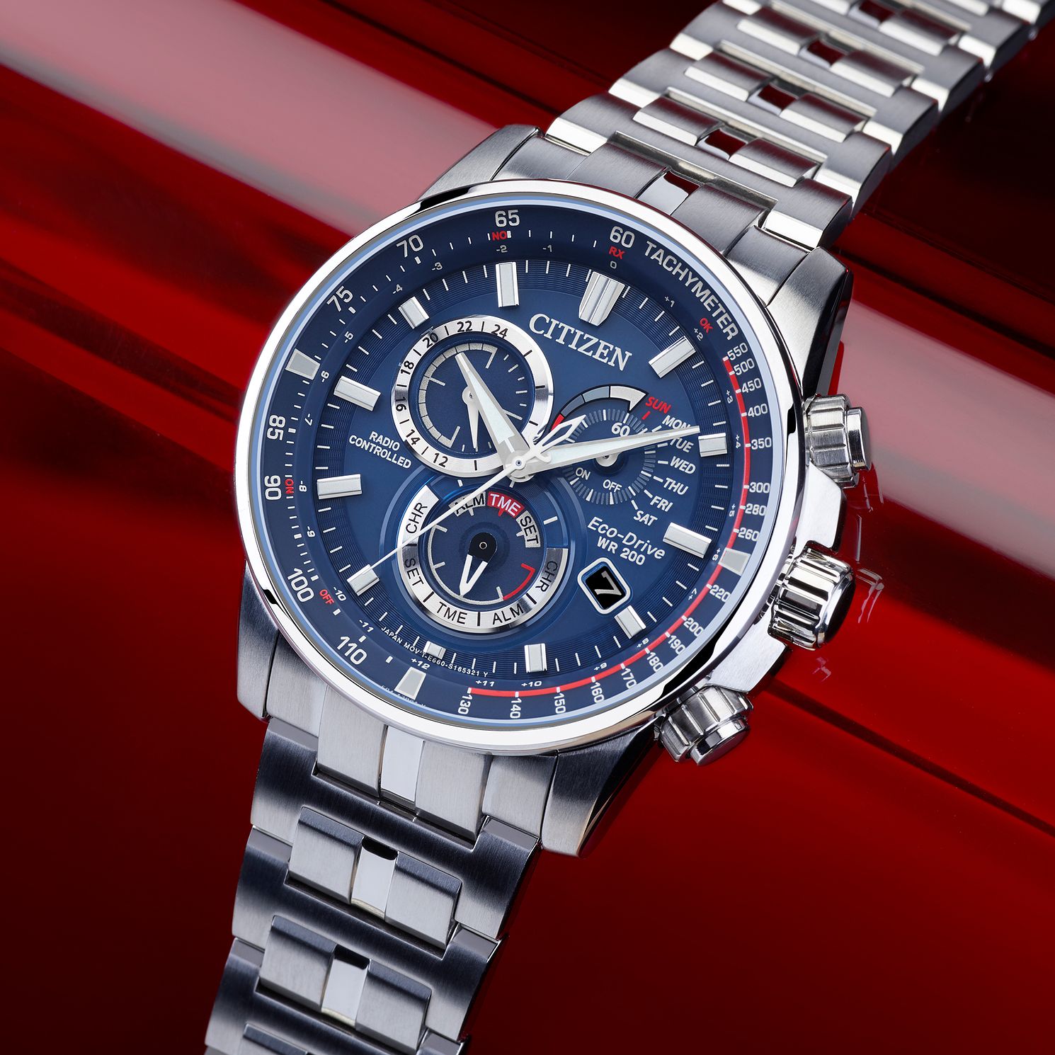 Citizen Eco-Drive Men's Perpetual Calendar Bracelet Watch ...