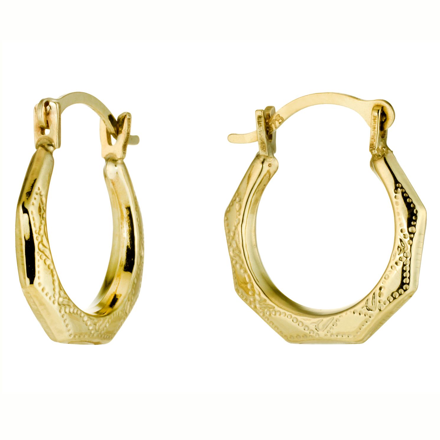 hoop earrings gold online