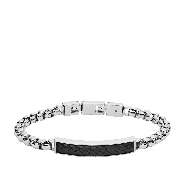 Bijou Fossil Mens Dress JF84476040 Argenté | Montres and Co