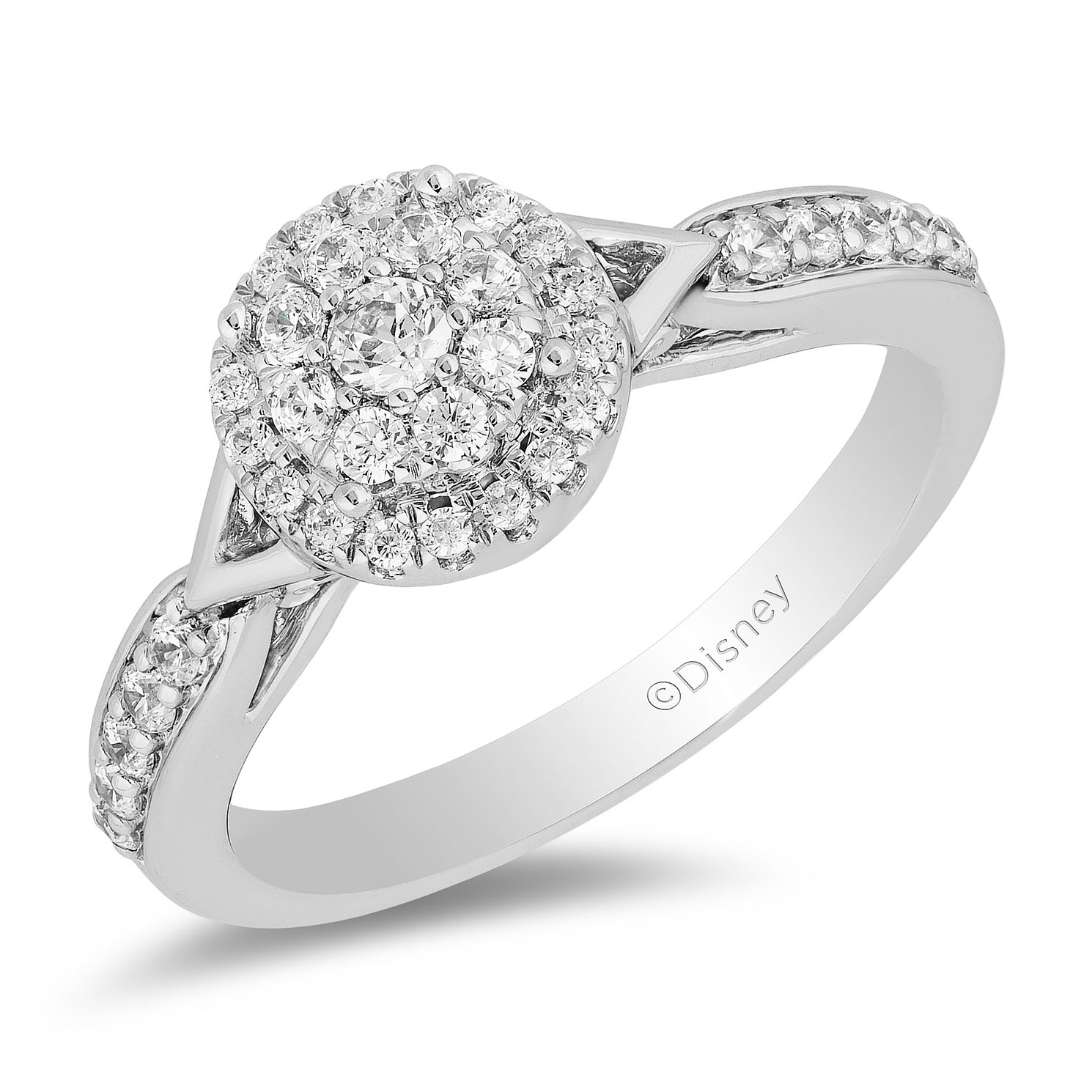 Enchanted Disney Fine Jewelry Diamond Tiana Ring H.Samuel