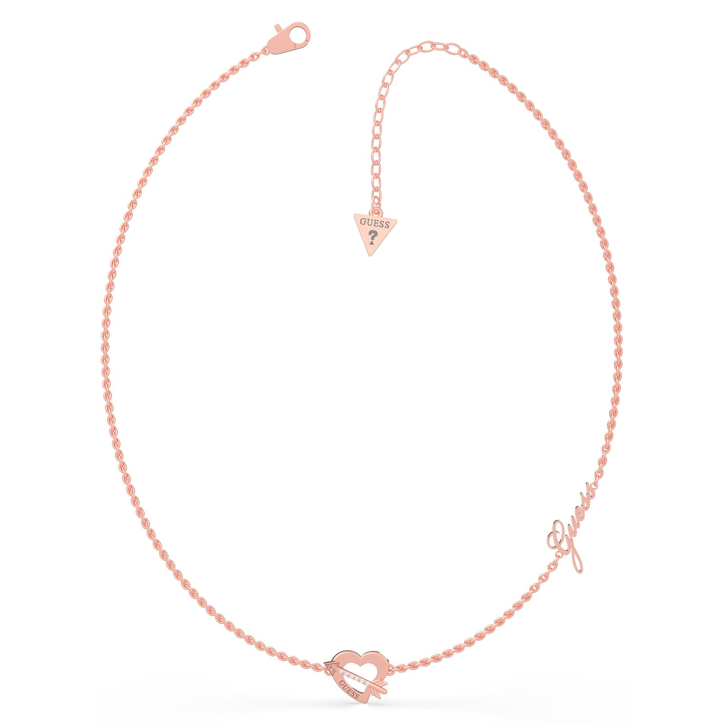 guess necklace circle