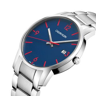 Calvin Klein City Men's Stainless Steel Bracelet Watch- H.Samuel