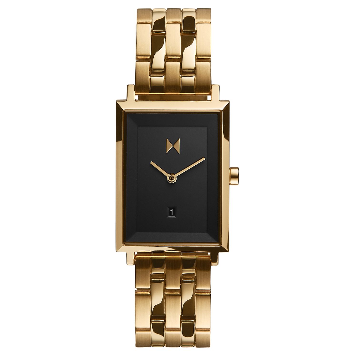 gold mvmt watch