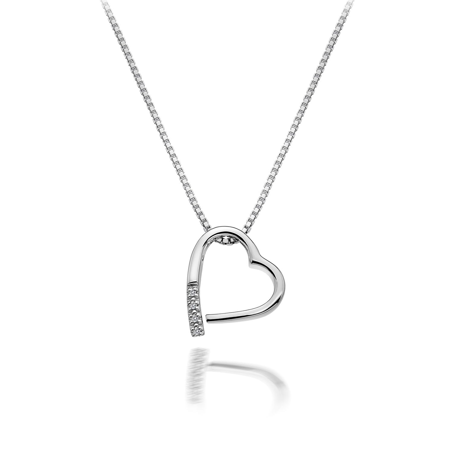 hot diamonds heart locket