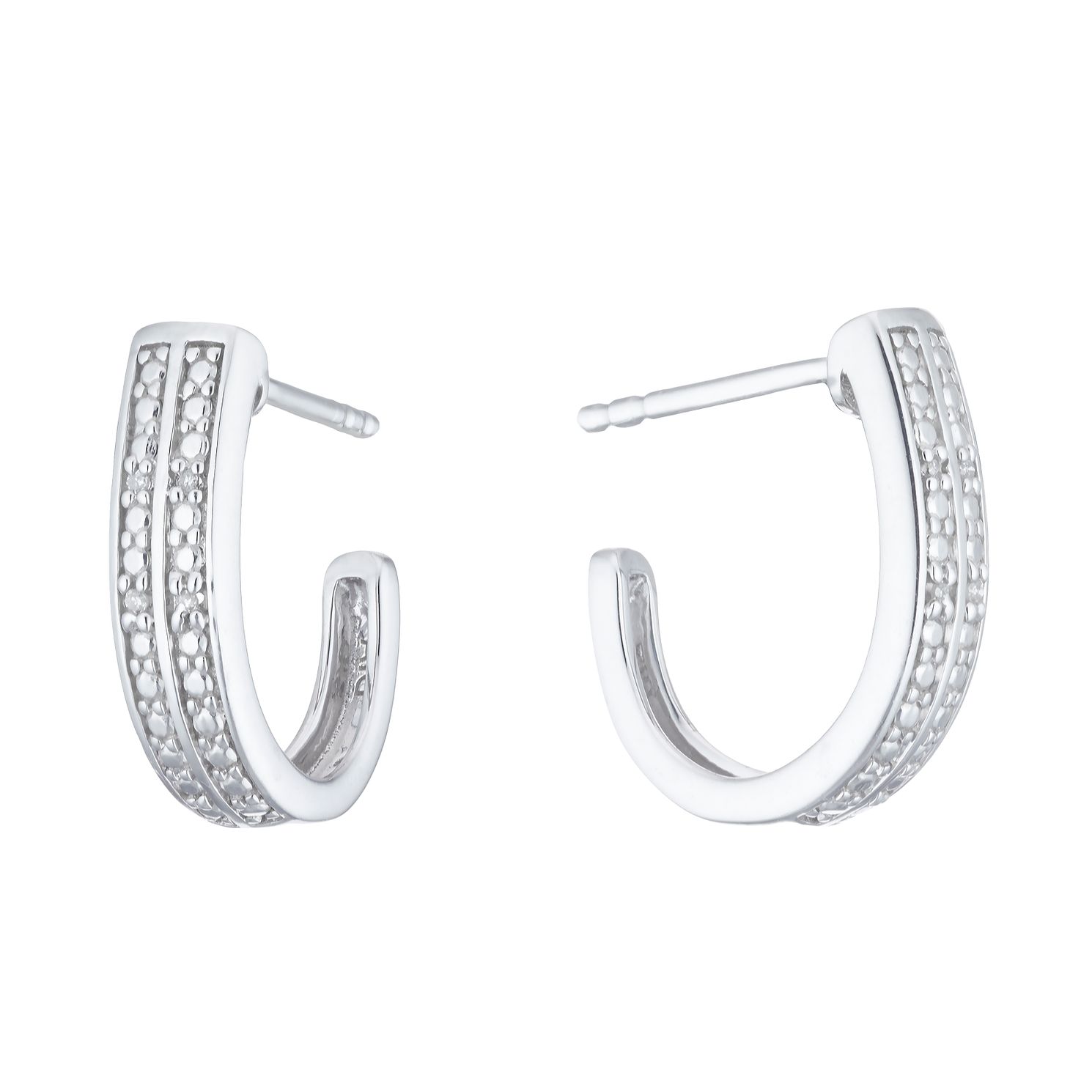 h samuel diamond hoop earrings