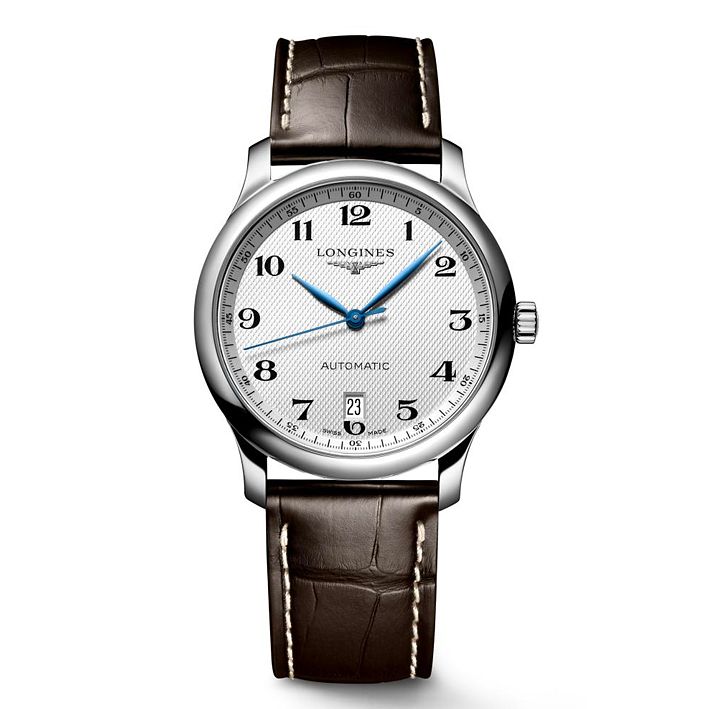 Brown Leather Strap Watch 