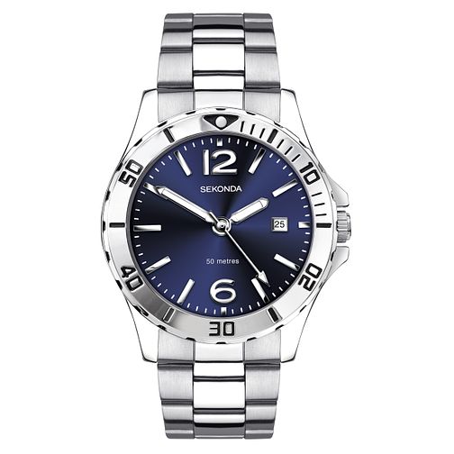 Sekonda Men's Stainless Steel Bracelet Watch 1500 H.Samuel