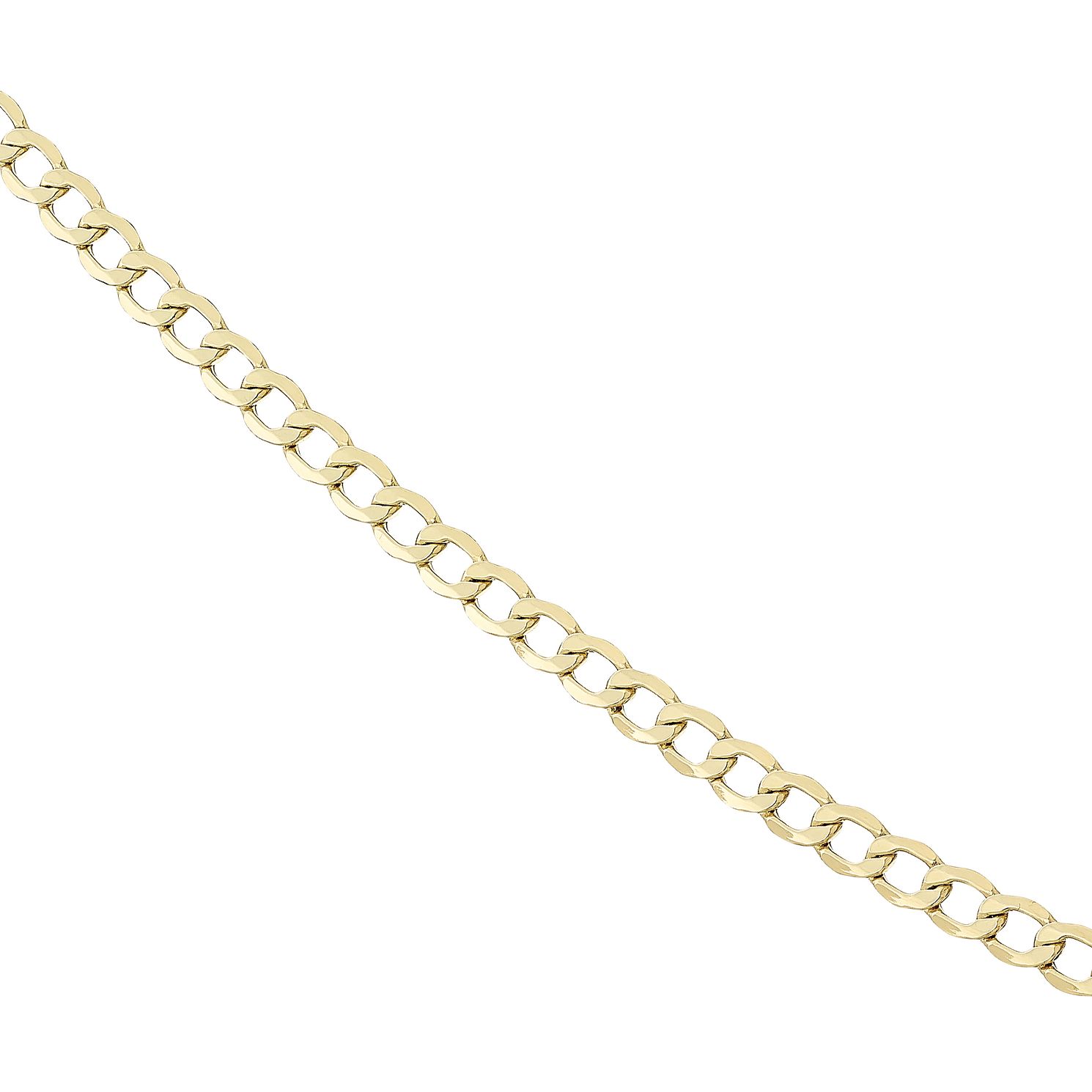 9ct Yellow Gold 20 Inch Curb Chain | H 