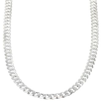 Sterling Silver 20 Inch Curb Chain- H 