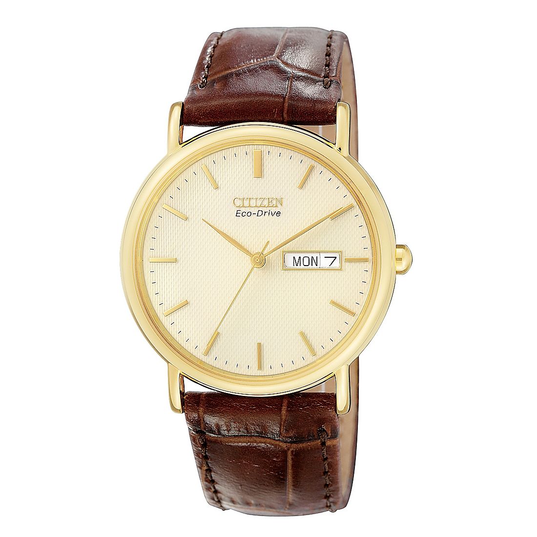 Citizen Men's Gold-Plated eco-Drive Watch