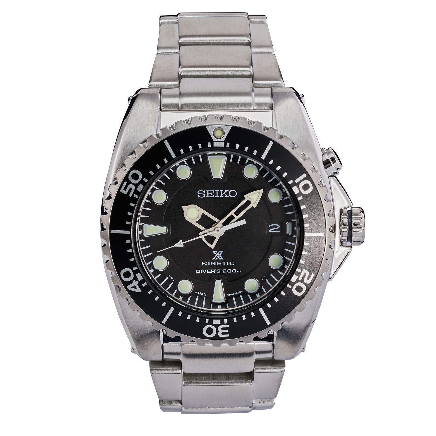 Seiko Prospex Kinetic Men's Stainless Steel Bracelet Watch Seiko Prospex Kinetic Men's Stainless Steel Bracelet Watch