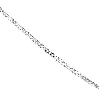 Sterling Silver 16 Inch Curb Chain- H 