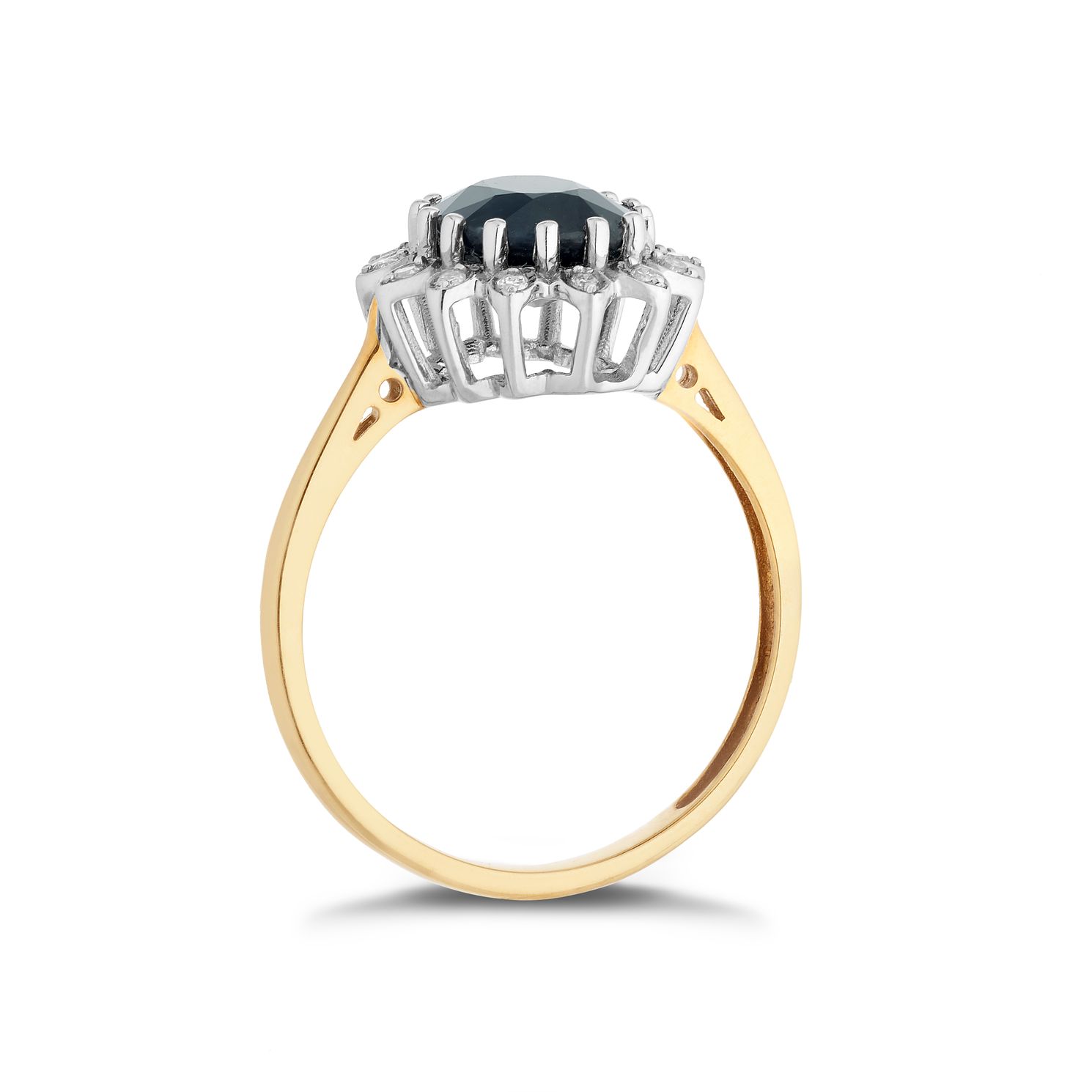 h samuel diamond and sapphire ring